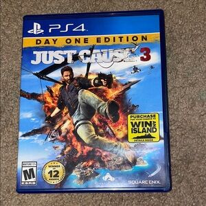 JUST CAUSE 3 PlayStation 4 video game !!!  PS4